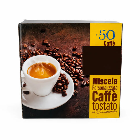 Box e Miscela Personalizzata da 50 cialde