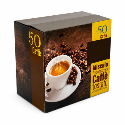 Box e Miscela Personalizzata da 50 cialde